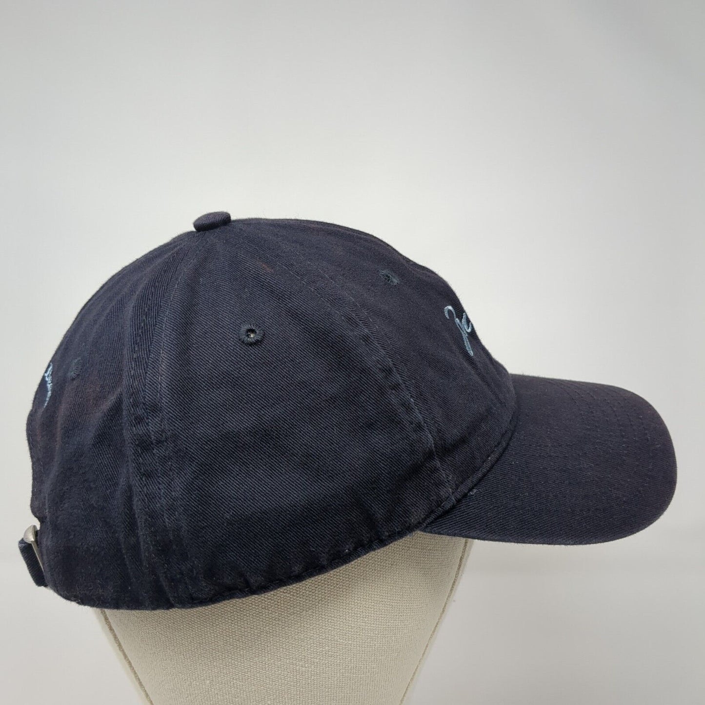 Montage Laguna Beach Slideback Hat Blue One Size Adjustable Embroidered