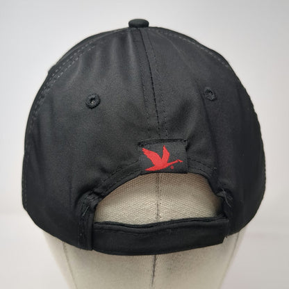 Wawa Baseball Cap Black One Size Polyester Strapback Red Goose Embroidered Hat
