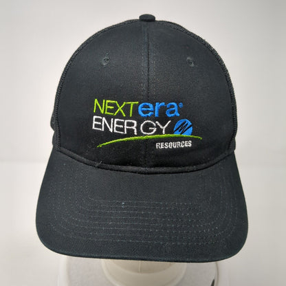 Next Era Energy Resources Snapback Trucker Hat Black OS Mesh Back Port Authority