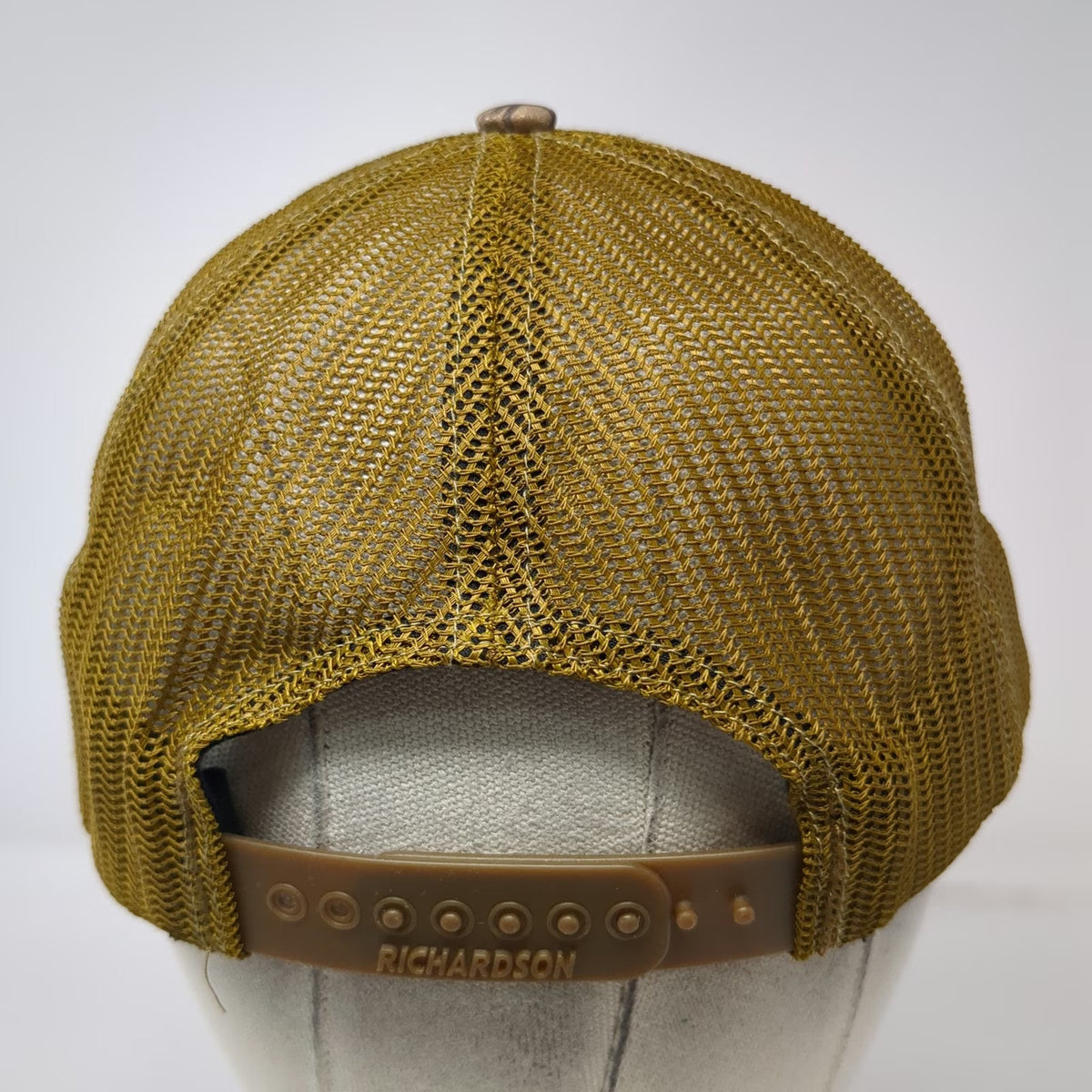 Richardson Trucker Hat Brown Camo One Size Mesh Back Snapback Bedford Outdoors