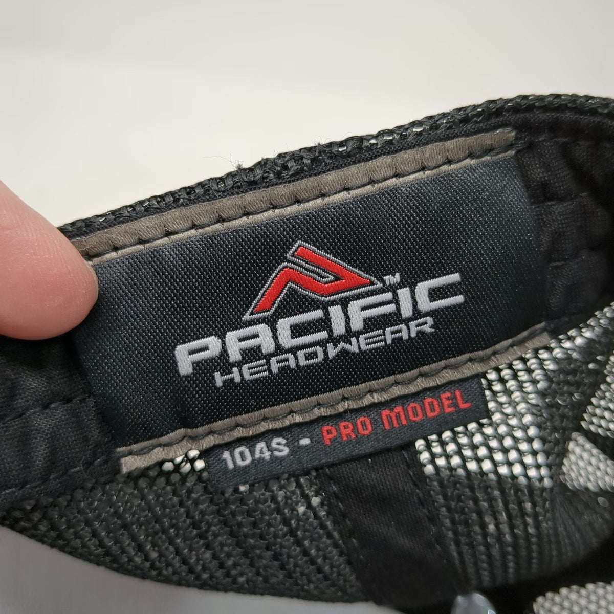 Pacific Headwear Trucker Hat Gray Black One Size High Mountain Dirtworks Logo