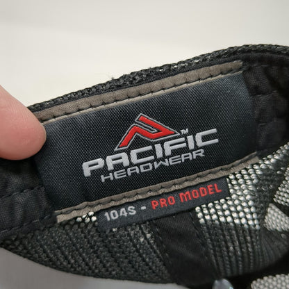 Pacific Headwear Trucker Hat Gray Black One Size High Mountain Dirtworks Logo