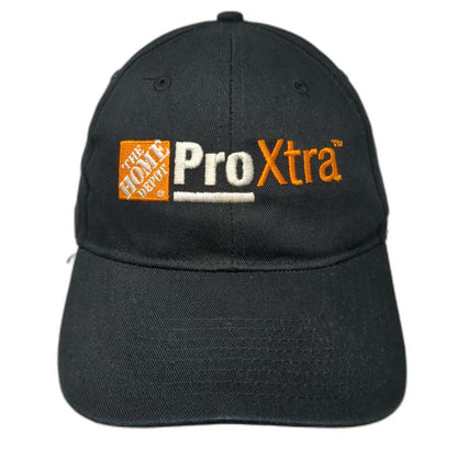 Hit Wear Baseball Cap Black One Size Home Depot ProXtra Embroidered Cotton Hat