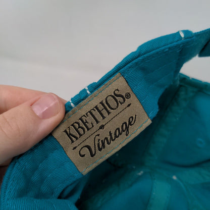 Bride Squad Strapback Hat Blue OSFM Embroidered Distressed KB ETHOS Vintage