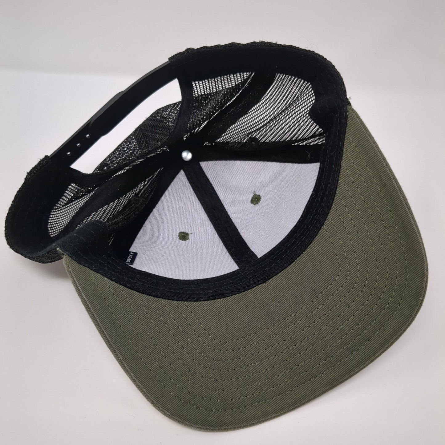FUEL'D Apparel and Design Snapback Trucker Hat Green OSFA Mesh Back