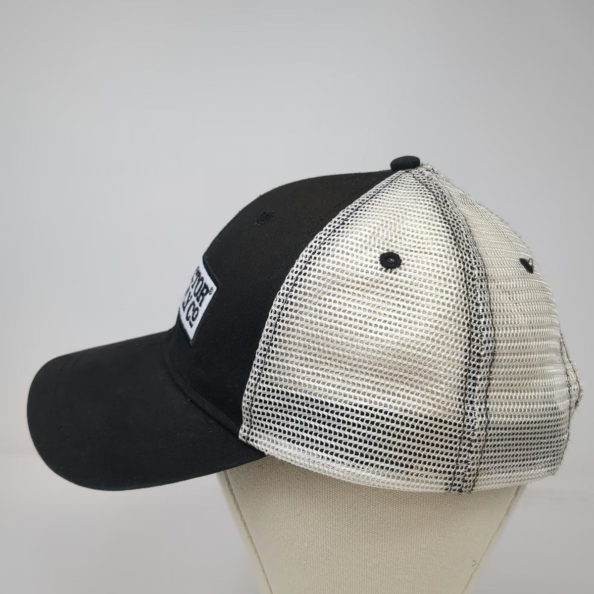Tractor Supply Co Hat Black One Size Trucker Hat Mesh Snapback TSC Logo Patch