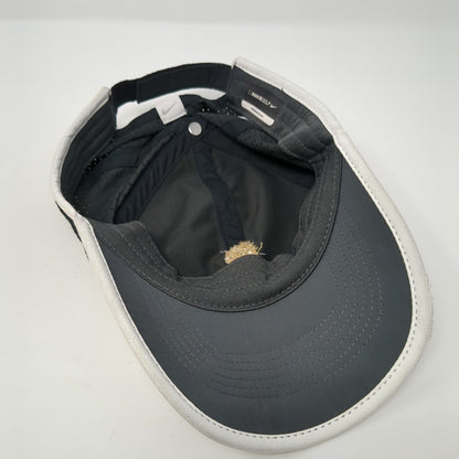 Woodlands Strapback Hat Black One Size Polka Dot Embroidered Nike Golf