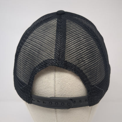 Smooth As Tennessee Whiskey Snapback Trucker Hat Black One Size Mesh Back