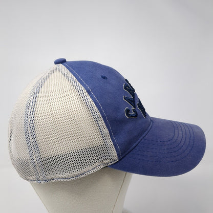 Cabela's 1961 Snapback Trucker Hat Blue One Size Mesh Back Embroidered