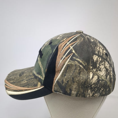 Signatures Winchester Baseball Cap Green Brown Black Camo One Size Hat Slideback