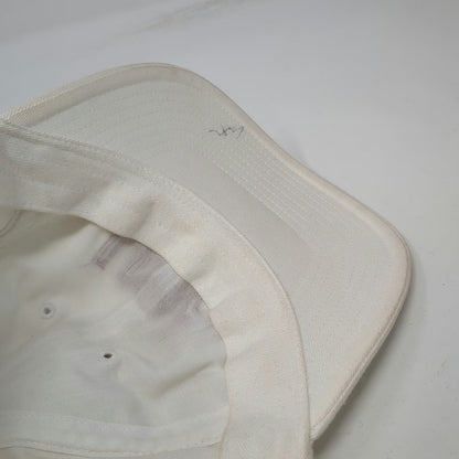 Nike Baseball Cap White Vintage USA Embroidered Star Sample Slideback Hat