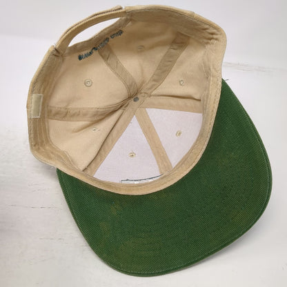 Platt Electric Supply Corporate Baseball Cap Beige Green One Size Strapback Hat