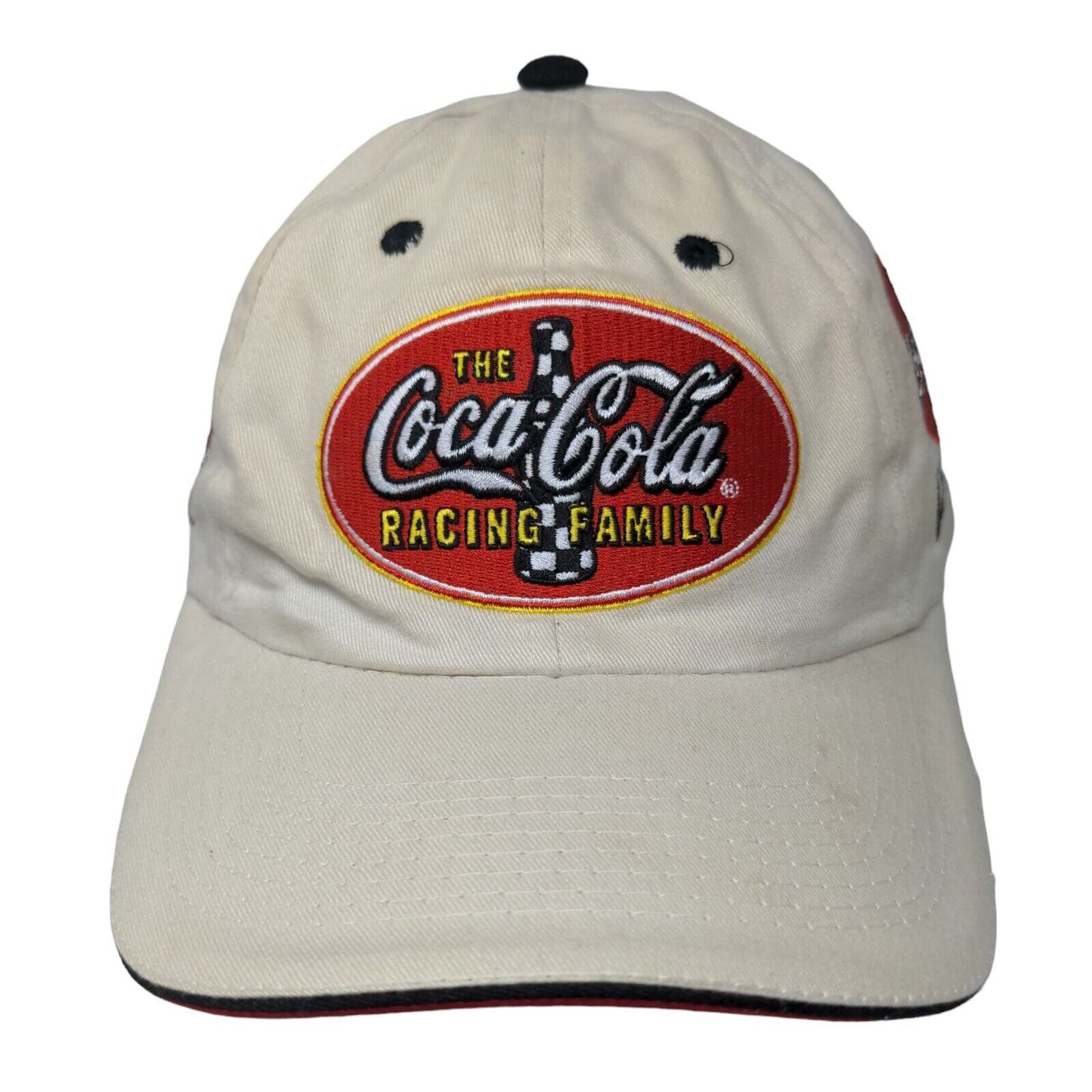 Coca Cola Racing Family Men's Slideback Hat #45 Kyle Petty Tan OSFA Vintage 2003