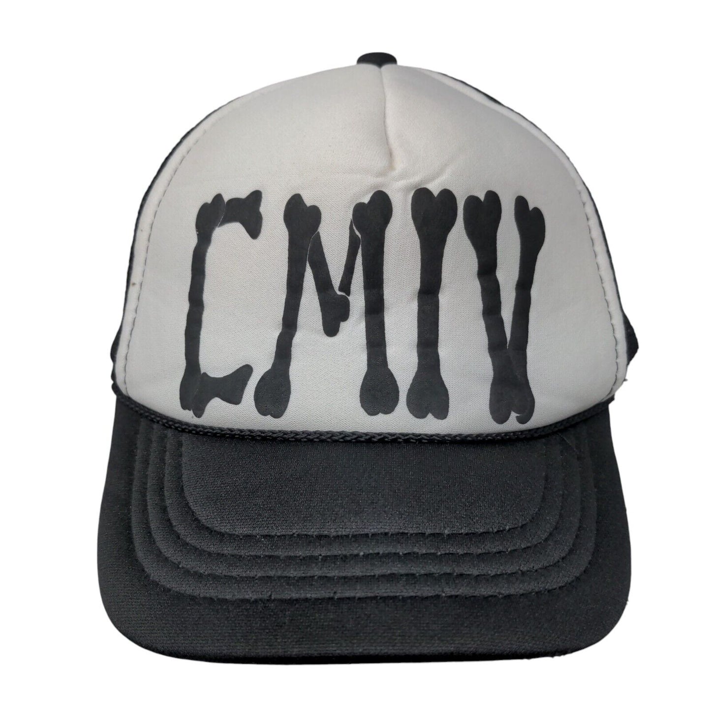 CMIV Snapback Mesh Back Rope Trucker Hat Black Youth Colorblock Otto
