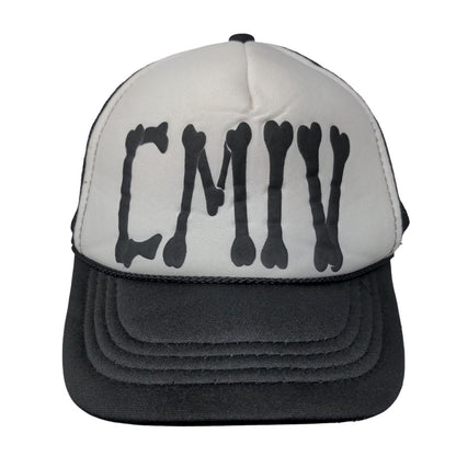 CMIV Snapback Mesh Back Rope Trucker Hat Black Youth Colorblock Otto