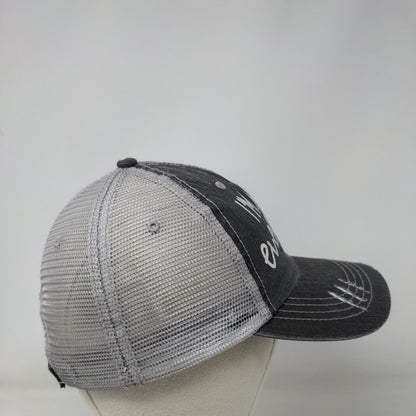 I'm Not For Everyone Strapback Trucker Hat Gray OSFA Adjustable Mesh Back