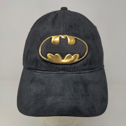 Batman DC Comics Men's Slideback Hat Black OSFM Embroidered Logo