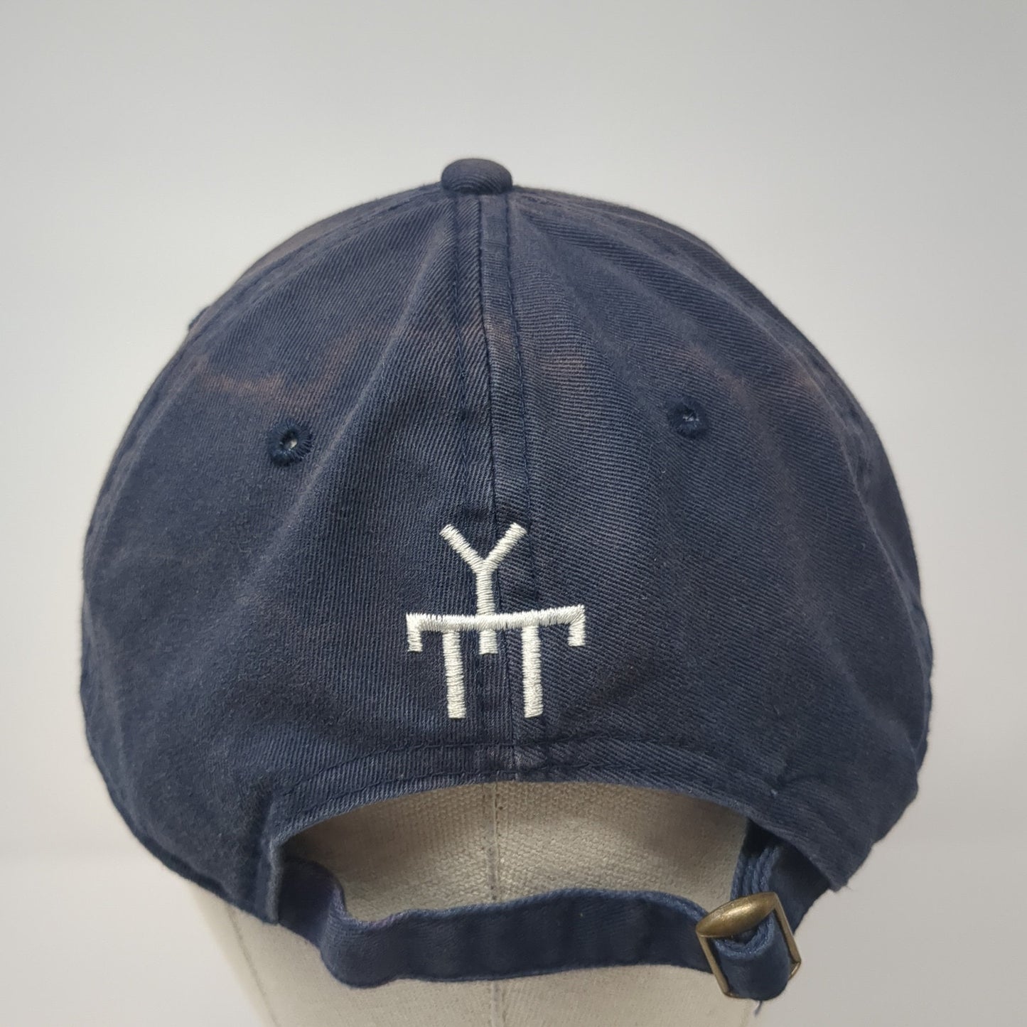 Texas State Map Slideback Hat Blue One Size Adjustable Outdoor Cap