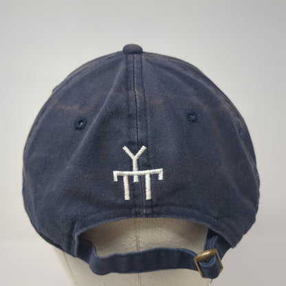 Texas State Map Slideback Hat Blue One Size Adjustable Outdoor Cap