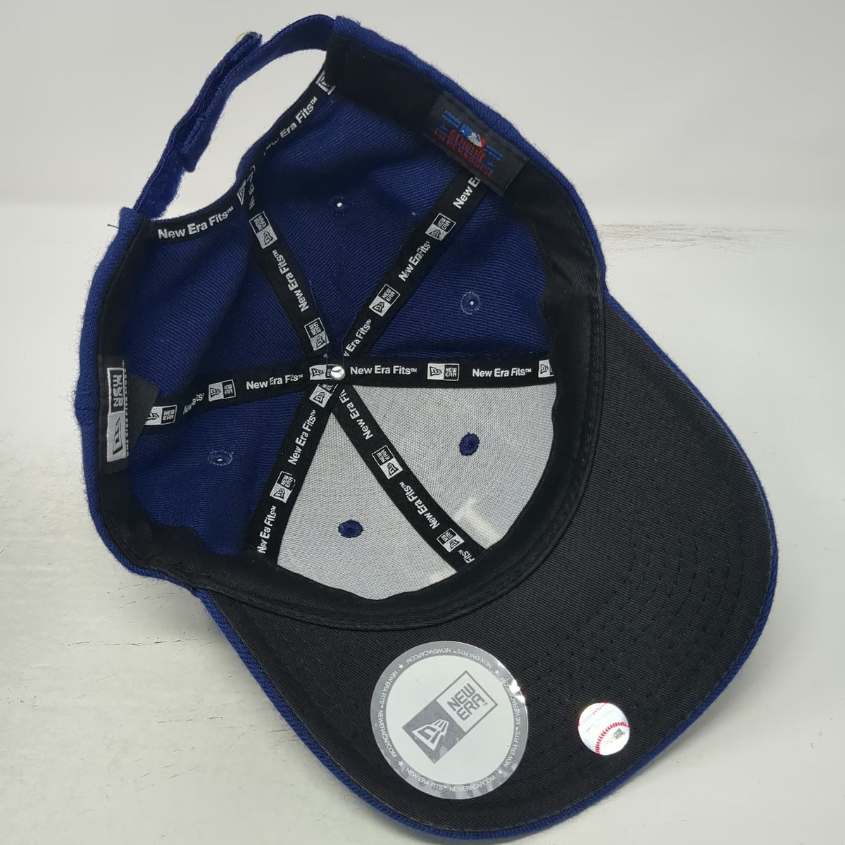 Los Angeles Dodgers MLB New Era Baseball Cap Hat Blue One Size Rhinestone Logo