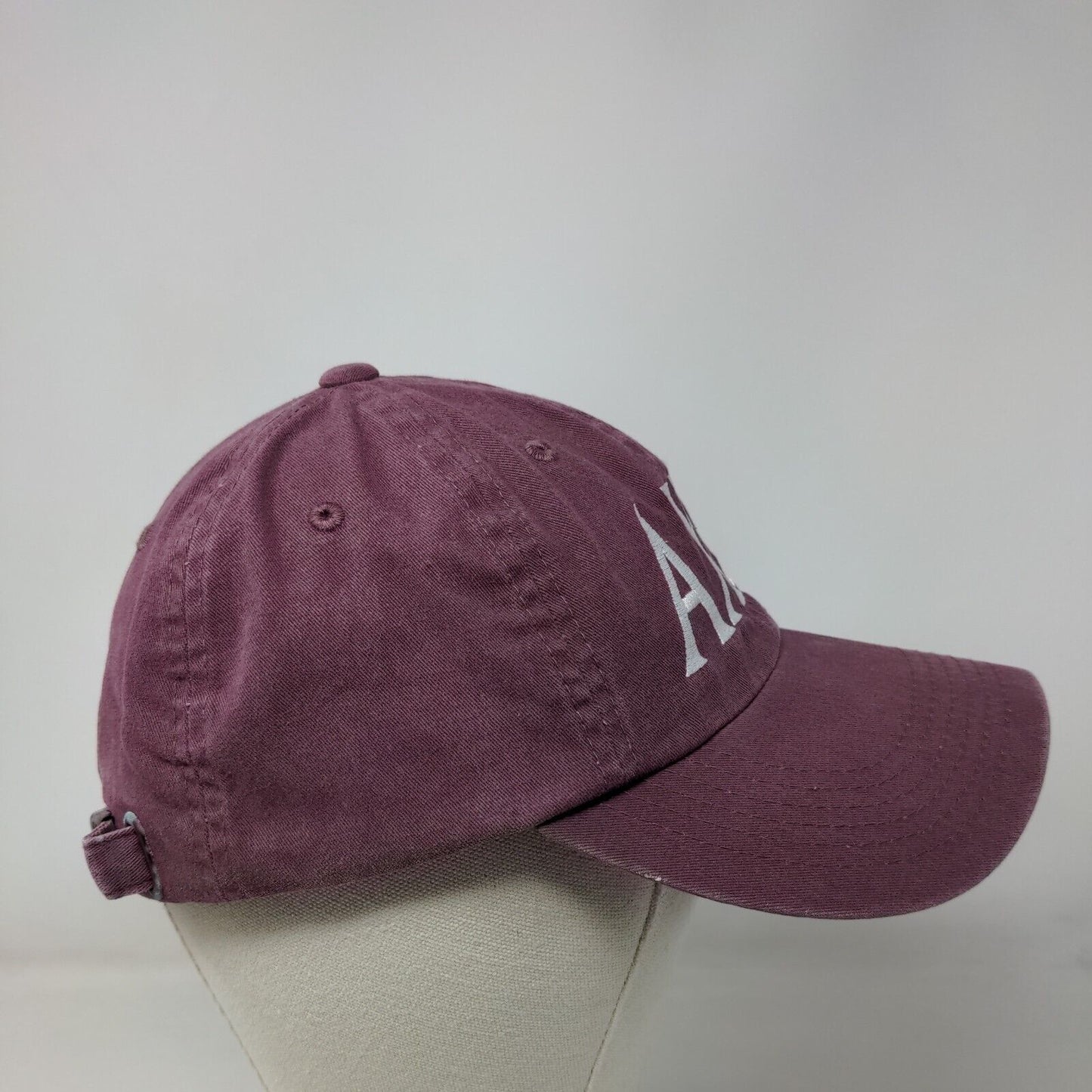 Alpha Chi Omega Slideback Hat Red Burgundy One Size Port Authority