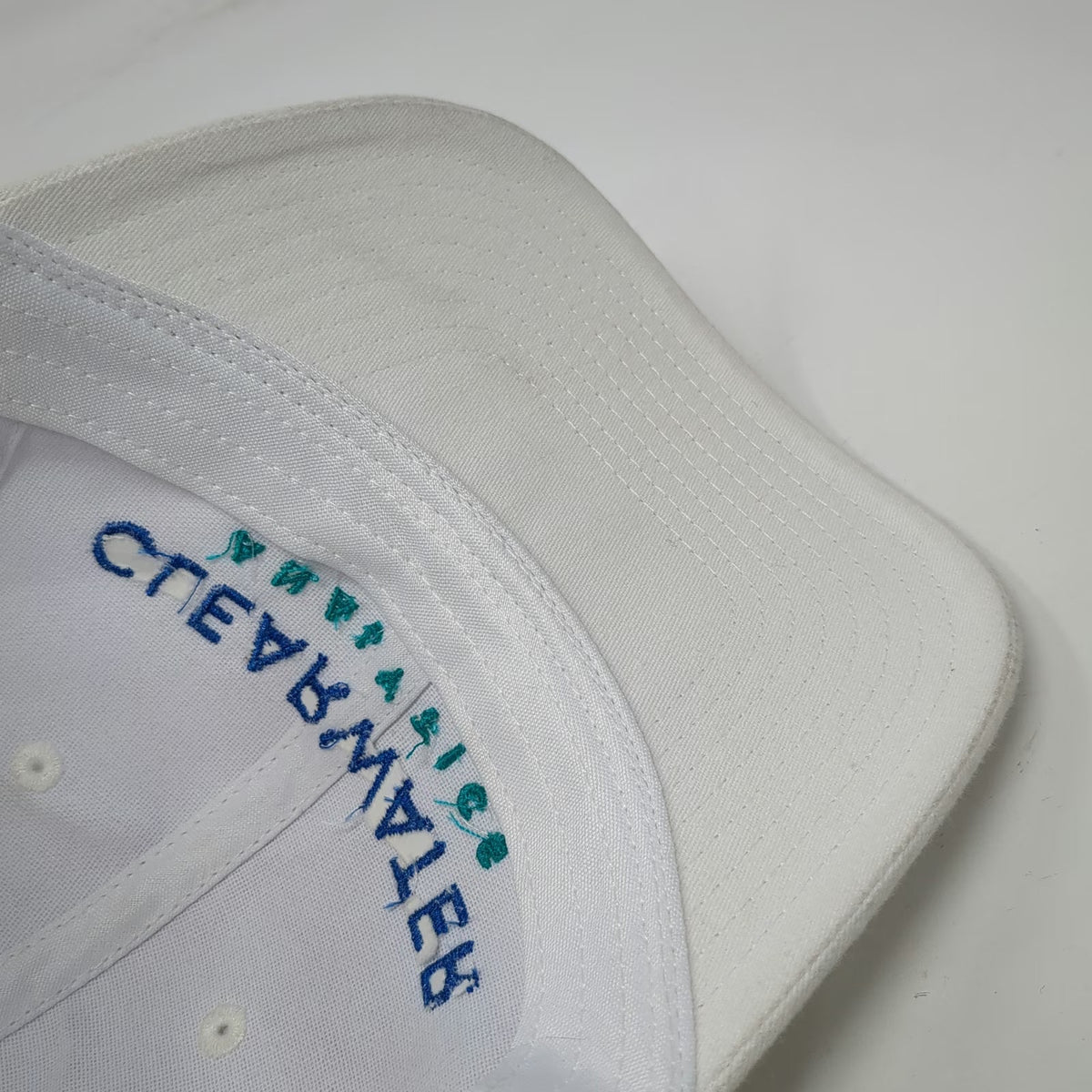Hit Baseball Cap White One Size Clearwater Analytics Cotton Strapback Hat Tech