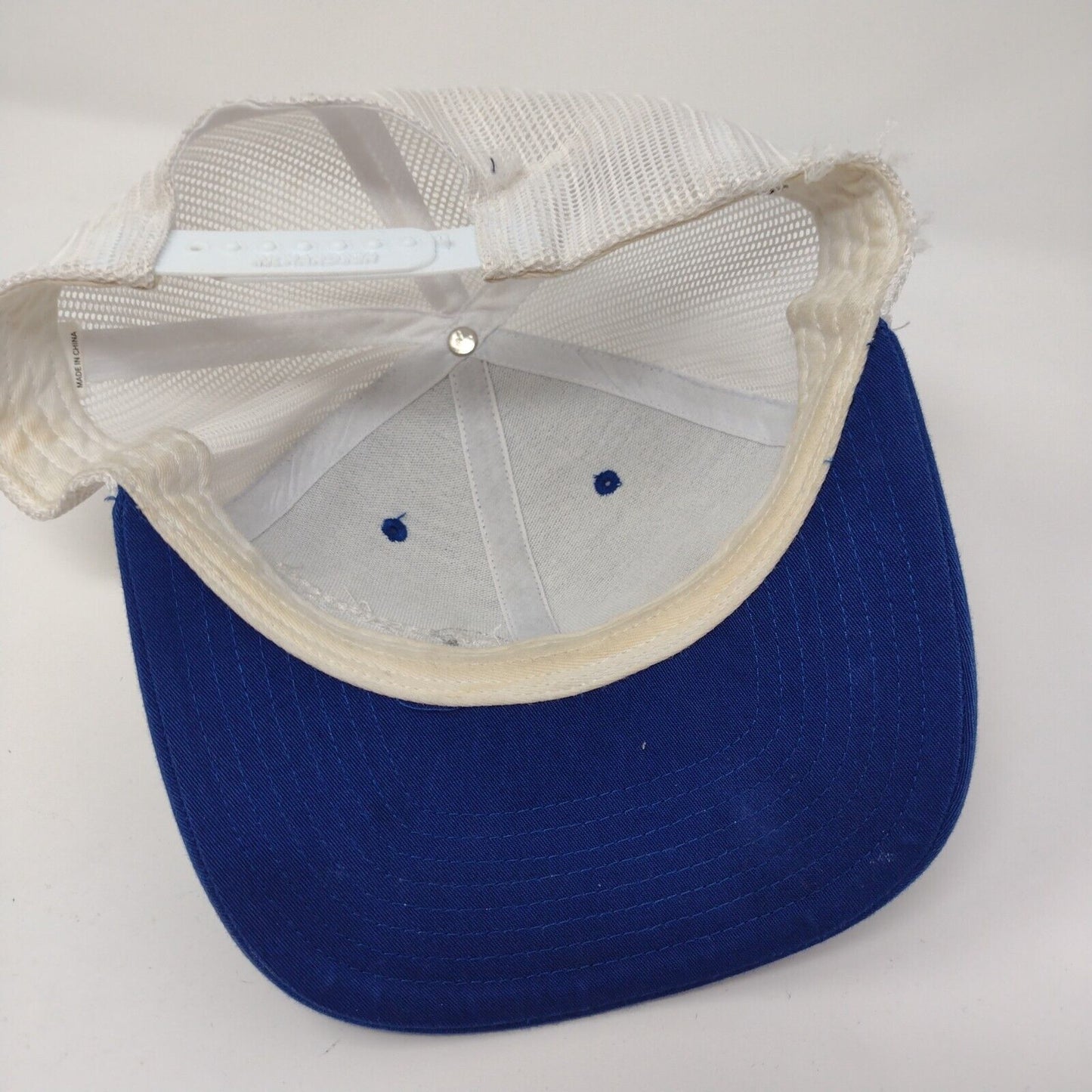 Murdock Fencing Inc. Snapback 112 Trucker Hat Blue OSFA Mesh Back Richardson