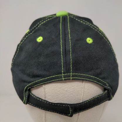 Nickelodeon Boy's Strapback Hat Black Size OSFM Graphic TMNT Turtles Logo