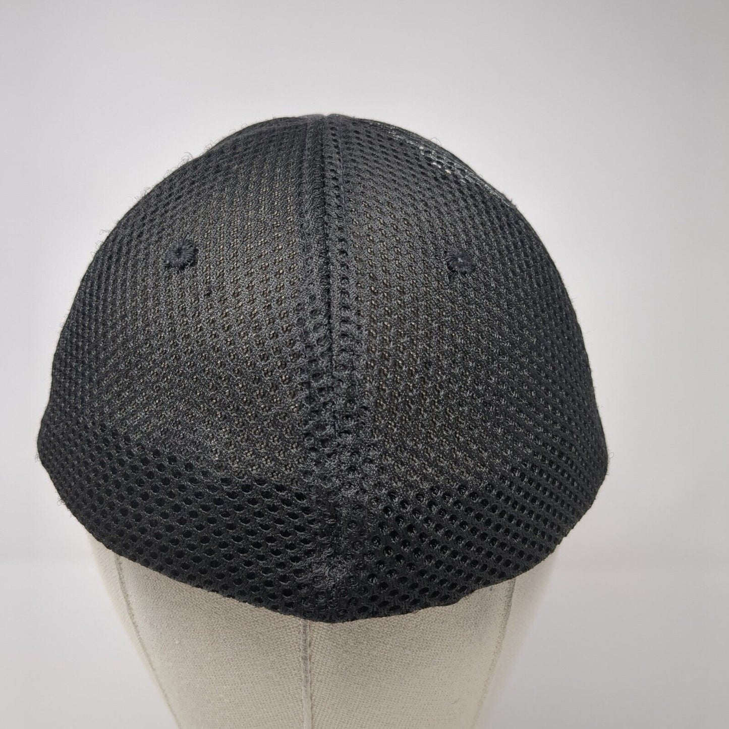 HT Highland Tactical Fitted Baseball Cap Black One Size Patriotic Mesh Back