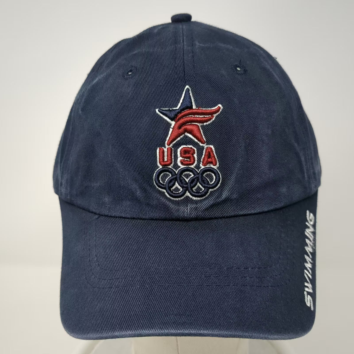 Team USA Olympics 2008 Swimming Trials XP Apparel Blue Baseball Cap One Size