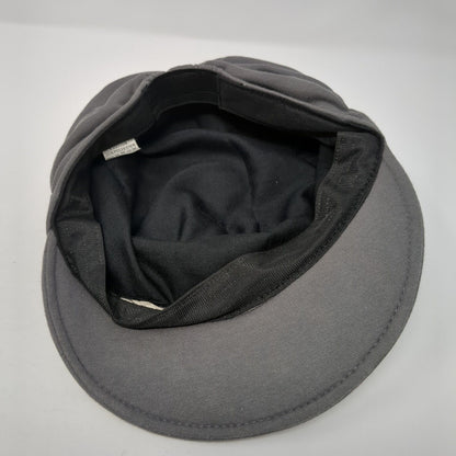 Fashion Fitted Newsboy Cap Hat Gray One Size Stretch Solid Outdoor