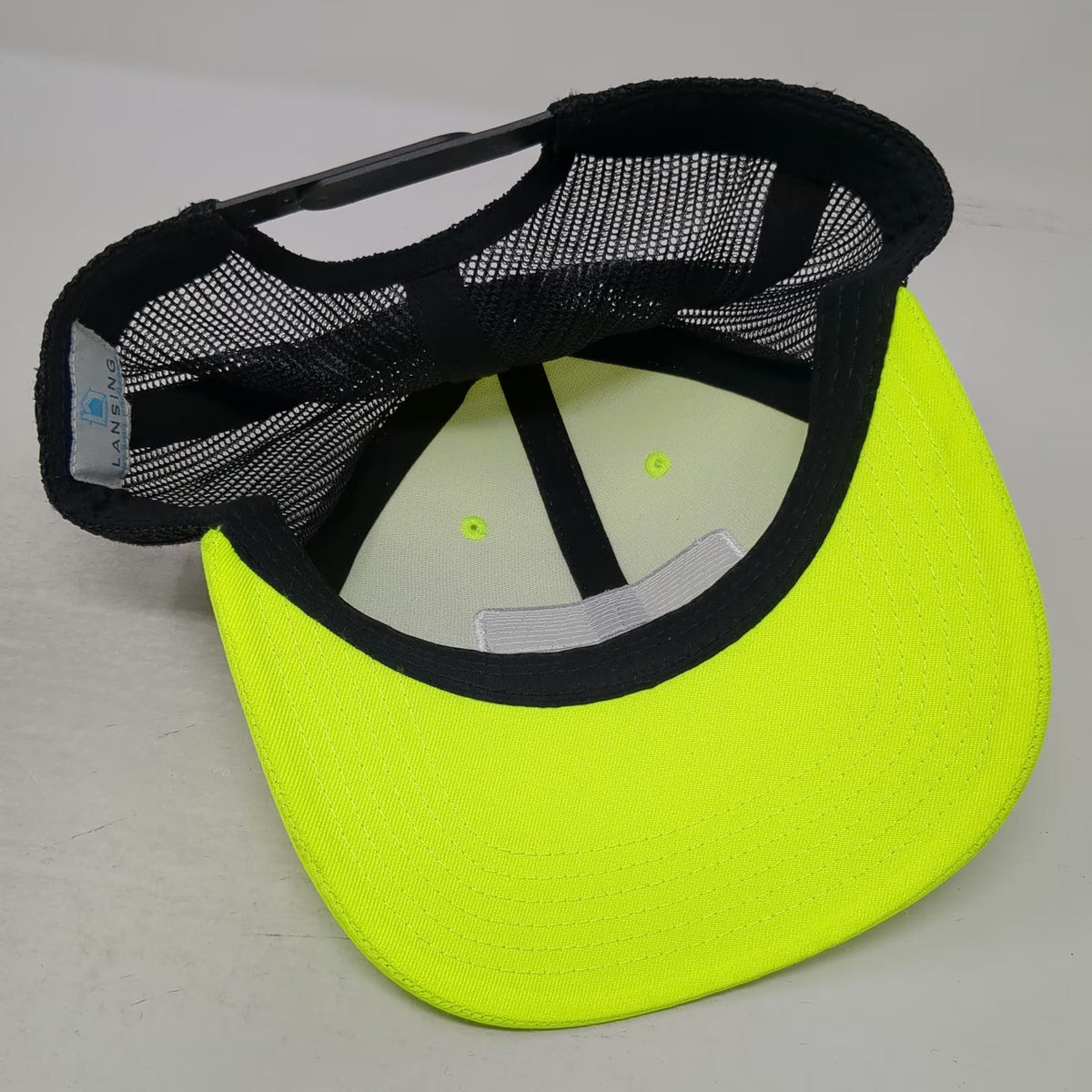 Lansing Building Products Trucker Hat Green One Size Mastic Ply Gem Mesh Back