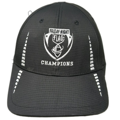 Cap America Baseball Cap Black One Size NFL Friday Night Flag Champions Hat