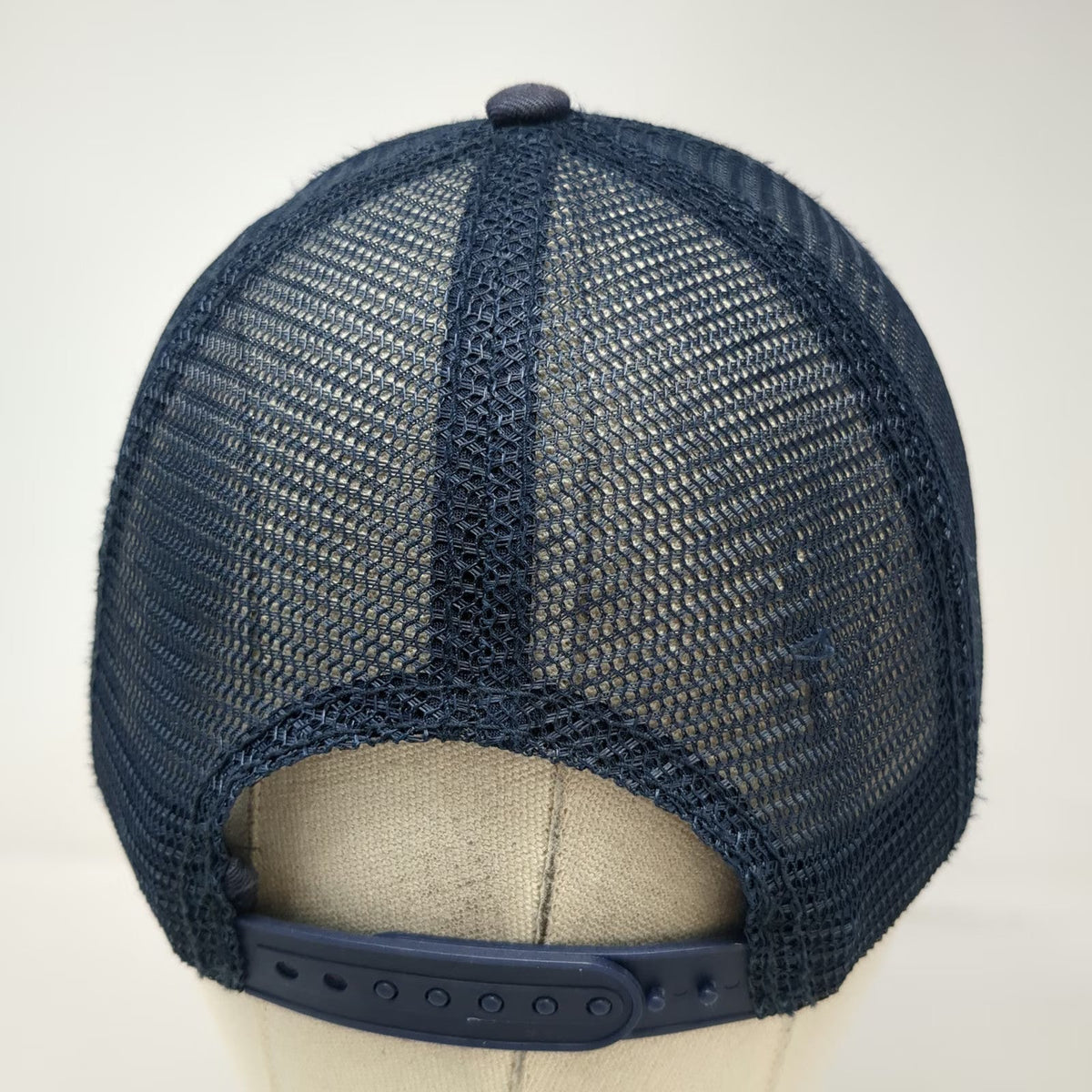 Colortone Trucker Hat Blue One Size Tie Dye Sun Graphic Snapback Mesh Back Hat
