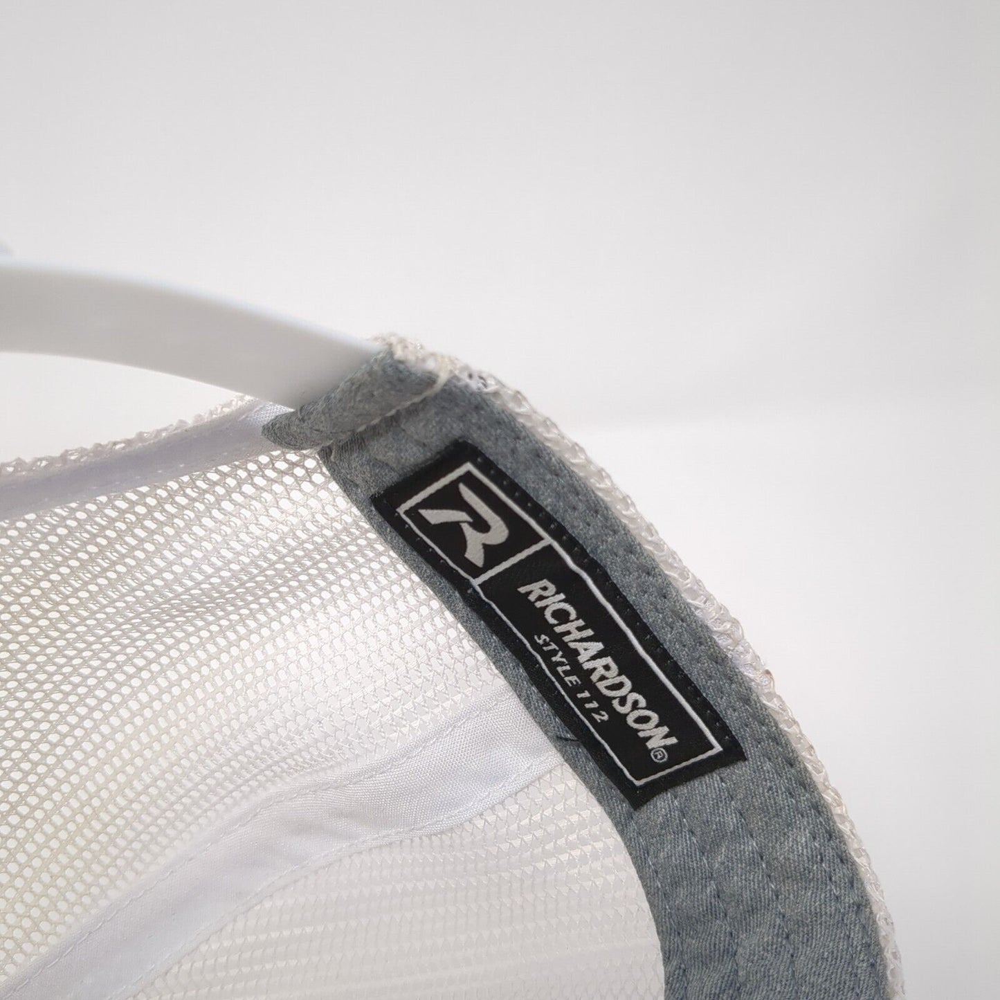 MP Snapback Trucker Hat Gray OS Adjustable Embroidered Mesh Back Richardson