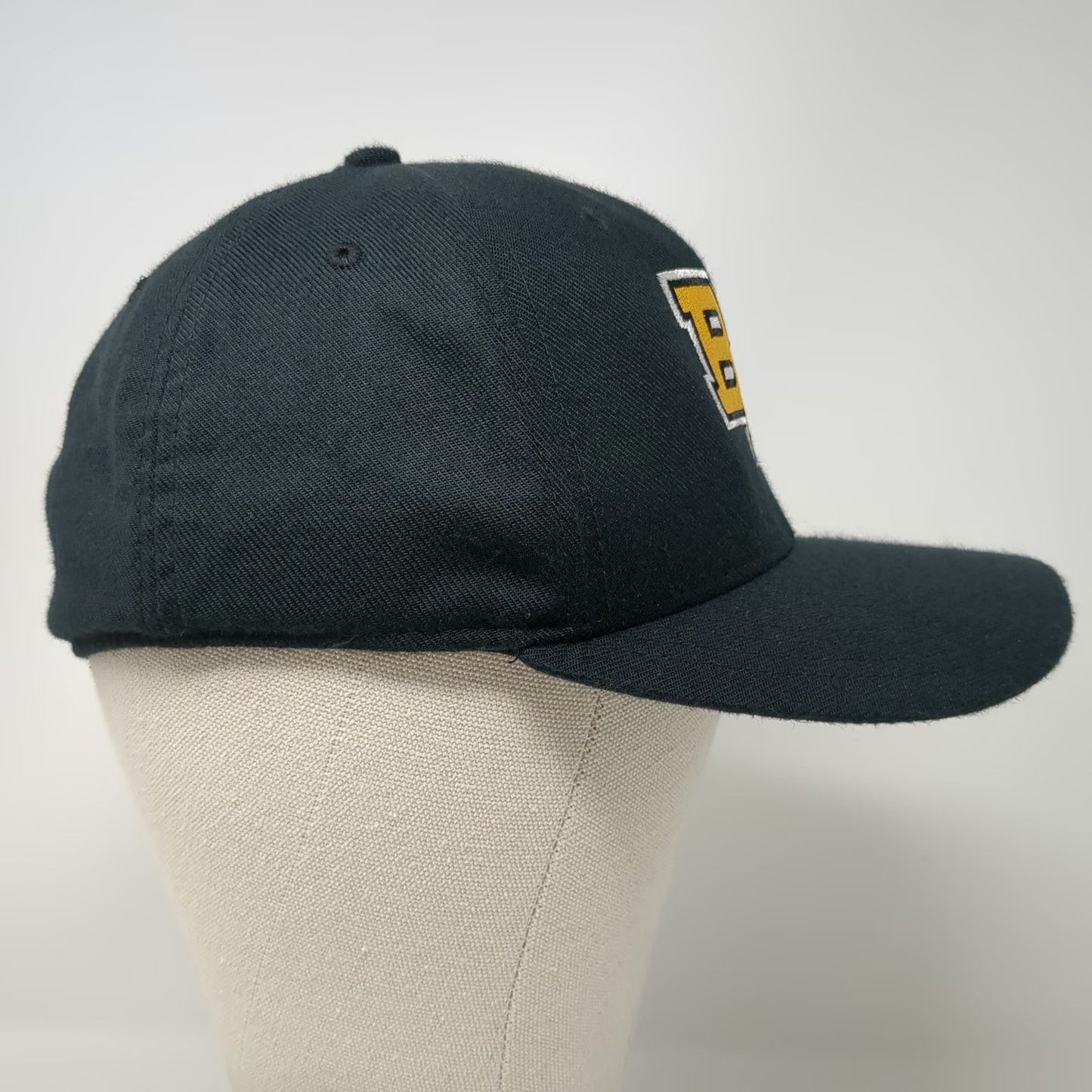 Nike Baseball Cap Black M BK Interlocking Logo Dri-FIT Classic99 Stretch Hat