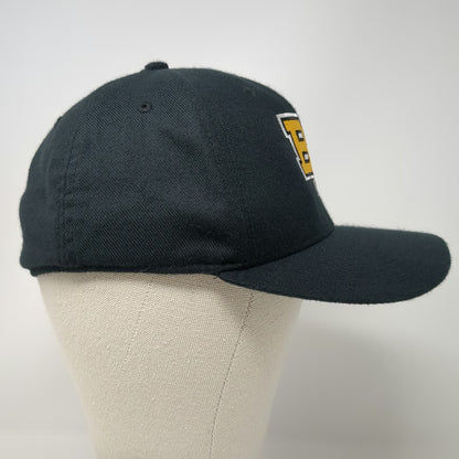 Nike Baseball Cap Black M BK Interlocking Logo Dri-FIT Classic99 Stretch Hat