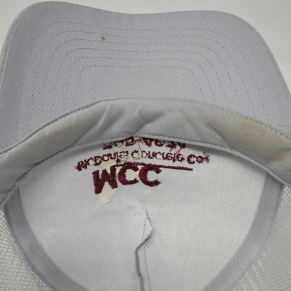 MCC McDaniel Concrete Co. Rope Trucker Hat Gray One Size Mesh Back
