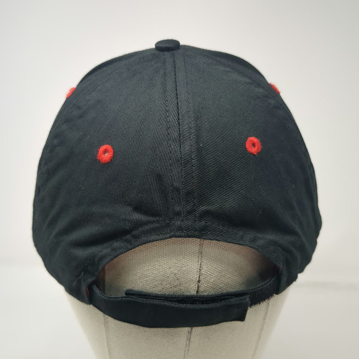 National Sportswear Baseball Cap Black Red Yellow One Size Racing Flame Hat