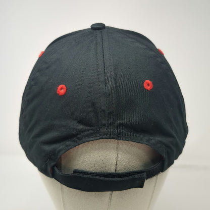National Sportswear Baseball Cap Black Red Yellow One Size Racing Flame Hat