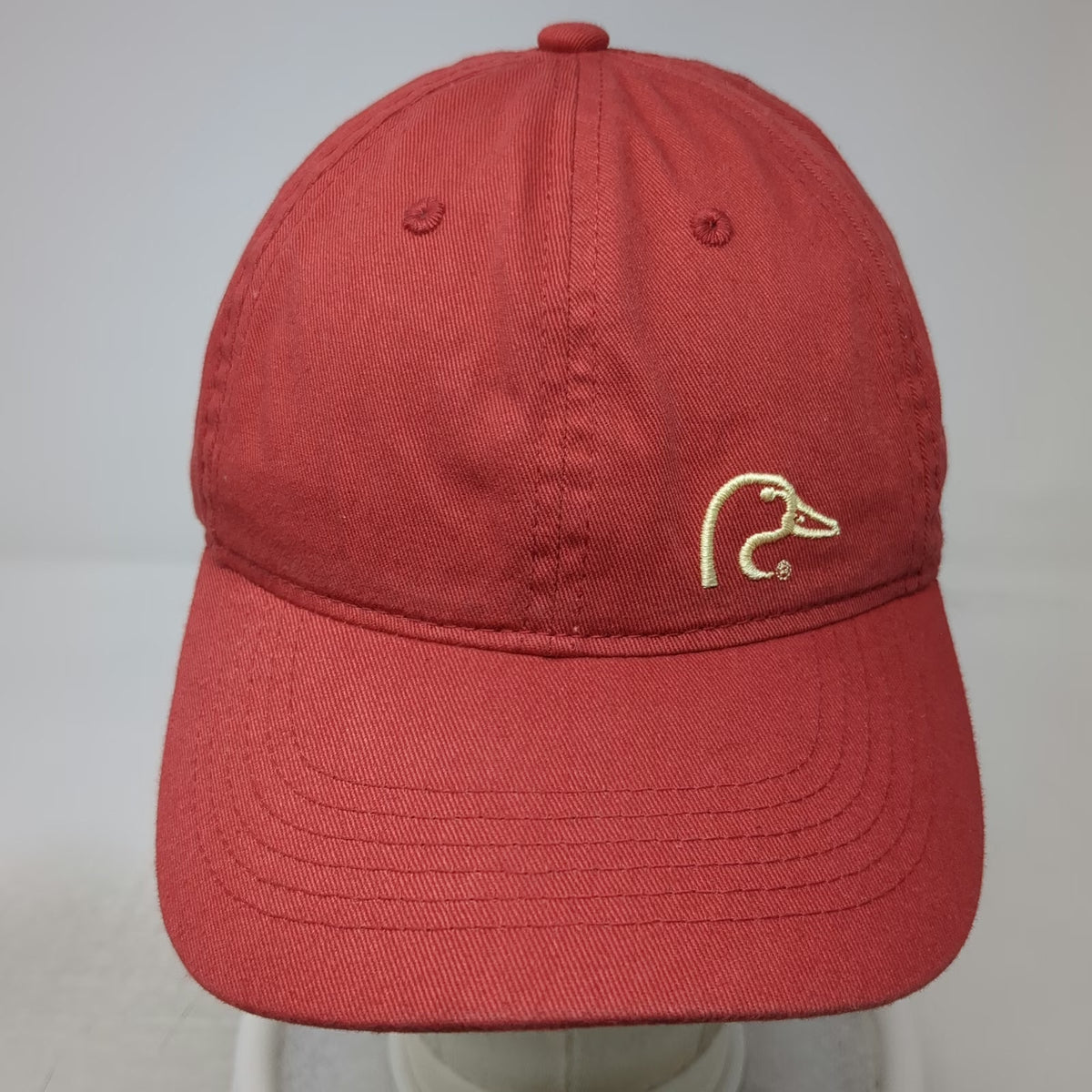 Outdoor Cap Ducks Unlimited Snapback Hat Red OSFM Embroidered Duck Logo Fishing
