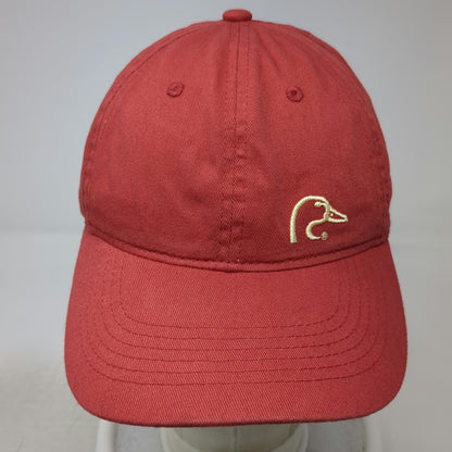Outdoor Cap Ducks Unlimited Snapback Hat Red OSFM Embroidered Duck Logo Fishing