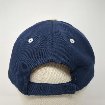 Florida USA Crocodile Strapback Hat Blue One Size Adjustable 6 Panel