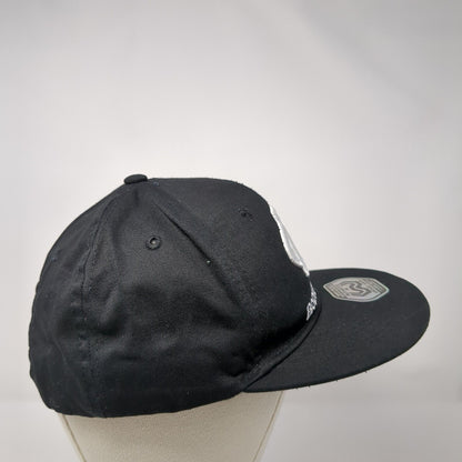 Bodybuilding.com Snapback Hat Black One Size Adjustable Embroidered