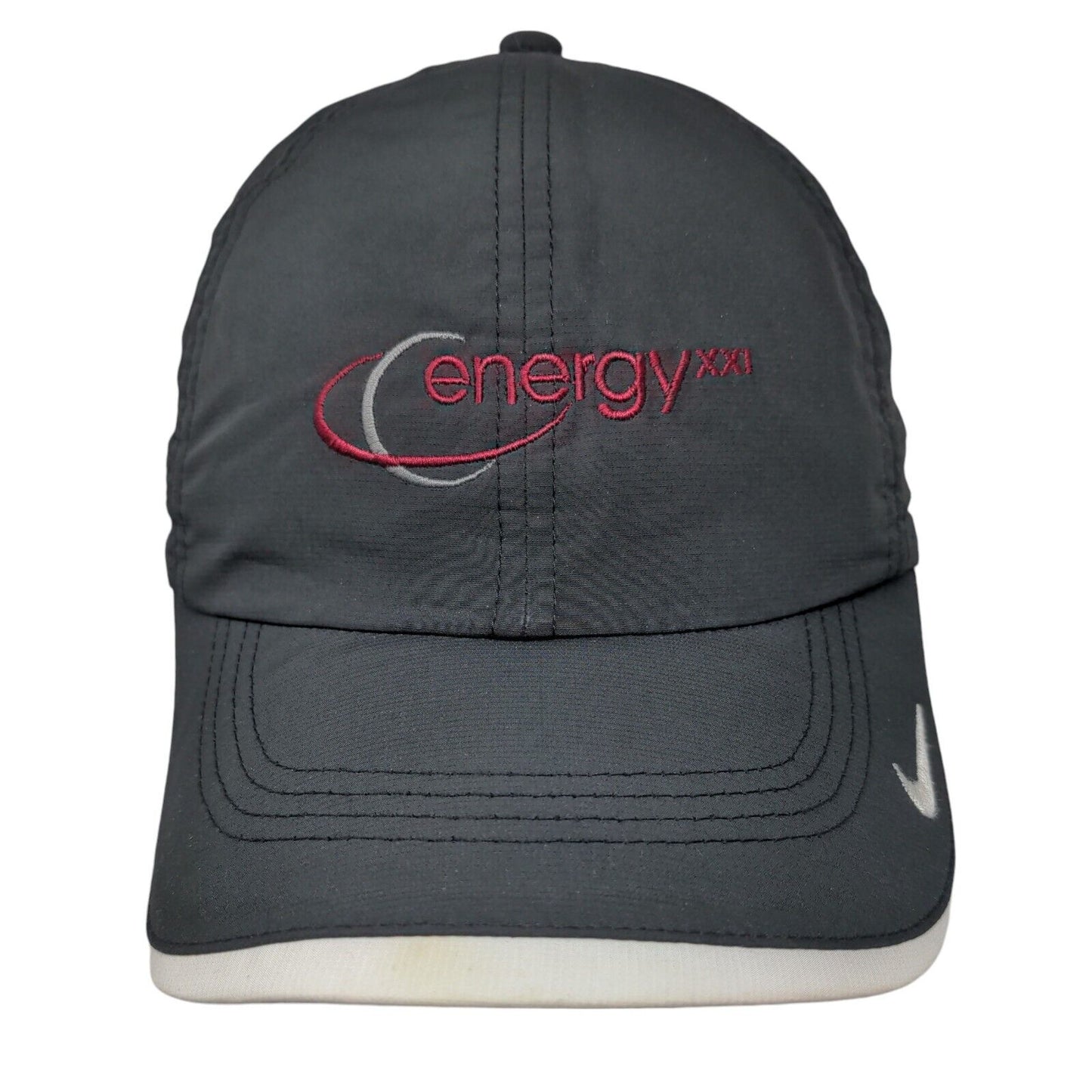 Energy XXI Strapback Hat Black OSFM Embroidered Nike Golf Adjustable