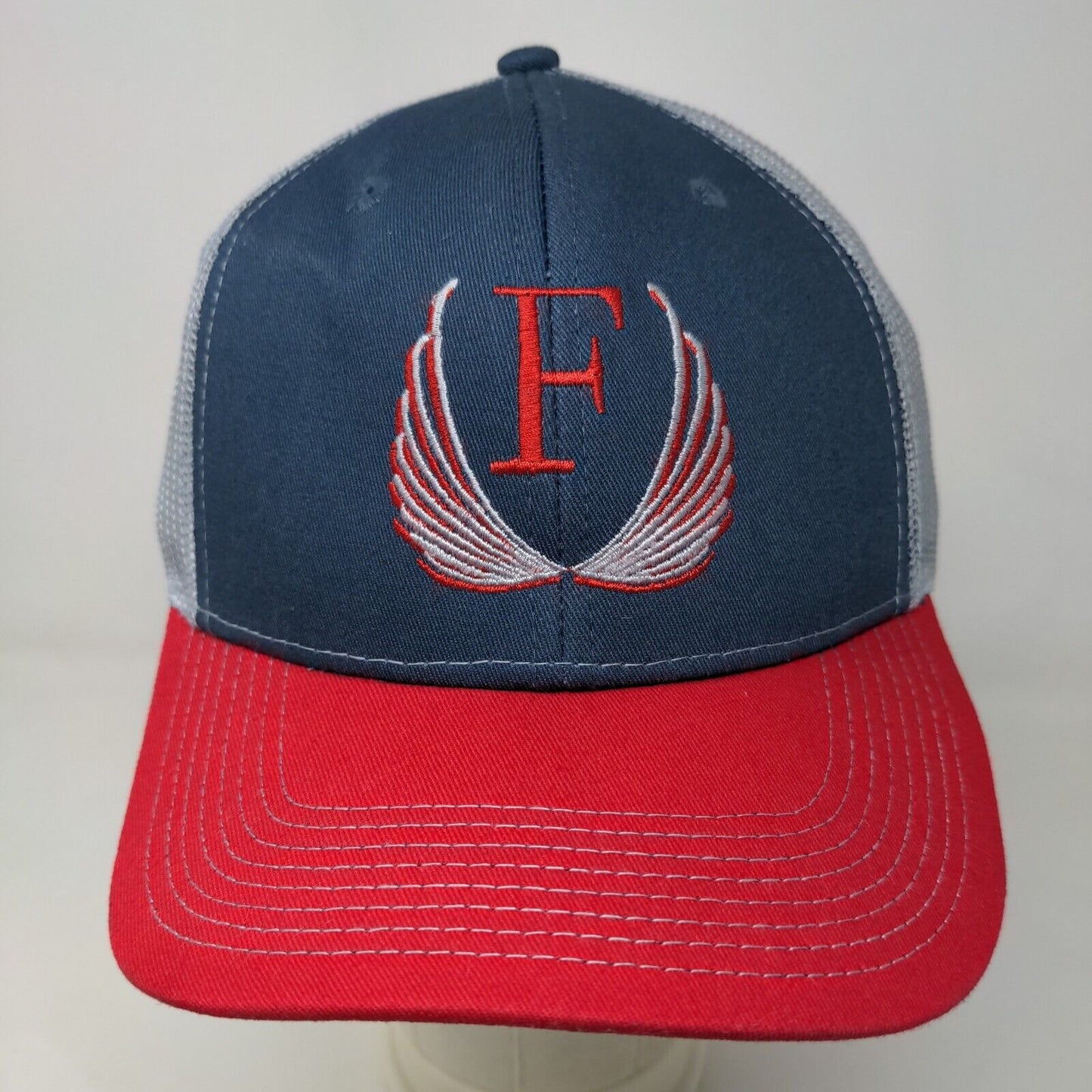Ferrara Electric & Alarm Men's Snapback Mesh Back Hat Blue Gray OSFM