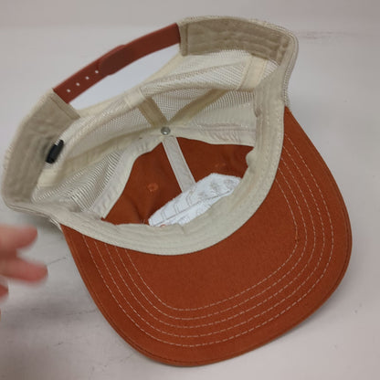 Pistil Trucker Hat Brown One Size Snapback Mesh Edwards Greenhouse Flowershop