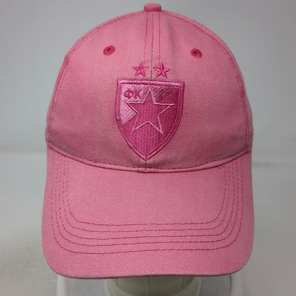 FK Crvena Zvezda Baseball Cap Pink One Size Red Star Belgrade Slideback Hat