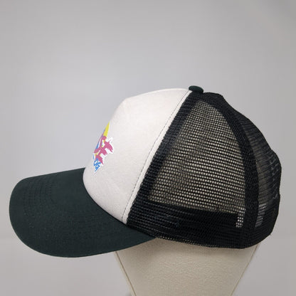 Boise OG Snapback Mesh Back Trucker Hat Black One Size Adjustable