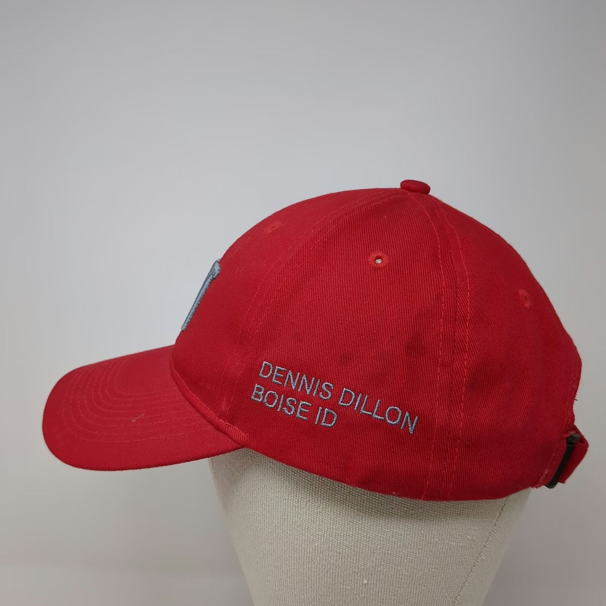 Fersten Worldwide Baseball Cap Red One Size Fiat Dennis Dillon Slideback Hat